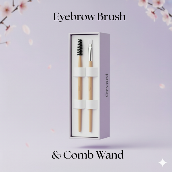 Eyebrow Brush + Comb Wand