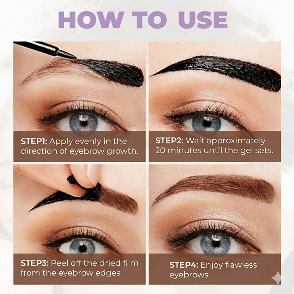 Eyebrow Peel-Off Gel