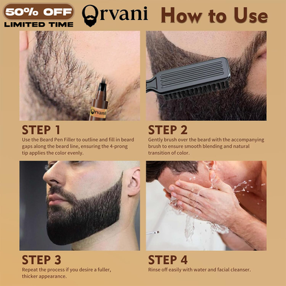 Orvani™ Beard Filler Pen